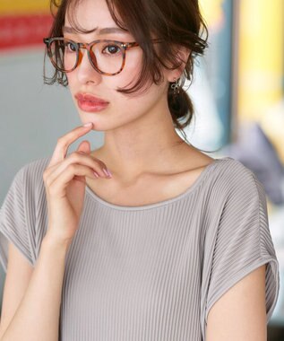 Tiaclasse 【2点セット・新色追加・洗える】クリスタルプリーツセットアップ グレージュ