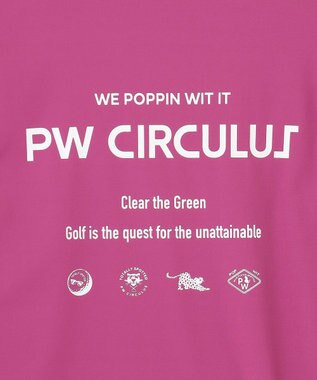 PW CIRCULUS 【WOMEN】スピンドルハイネックカットソー パープル系
