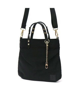 Regalo Felice 【超軽量 / ショルダー付き】2wayトート小 / REGALO BK(ブラック×ブラック)