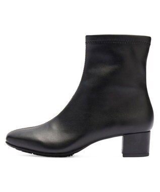 AcureZ スッキリシルエットのプレーンデザイン「生活防水×スタイリッシュブーツ」 ブラック