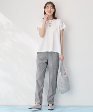 ANY シルケットスムースチュニック オフ