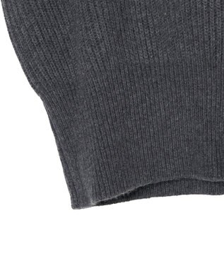 JOSEPH 【洗える】ニューカーディガンステッチオープンネックニット Smoke