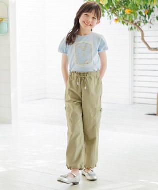 組曲 KIDS 【150-160㎝】 wonderful rainy day Tシャツ サックスブルー