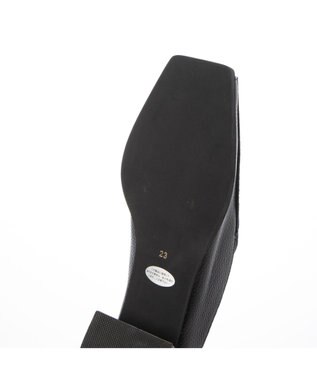 MODE ET JACOMO <D'ICI>スクエアトゥミュールローファー ブラック