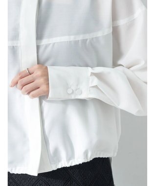 earth music&ecology シャツブルゾン Off White