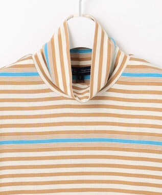 23区GOLF 【WOMEN】エニワイズ タートルネックシャツ キャメル系1