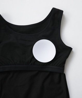 BEAMS SCHOOL カップ付タンクトップ ブラック