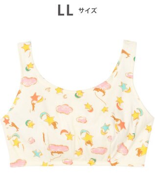 tsumori chisato SLEEP ノンワイヤーブラ　ナイトアップブラ　寝るとき用ブラ　/ワコール　UBX520 クリーム