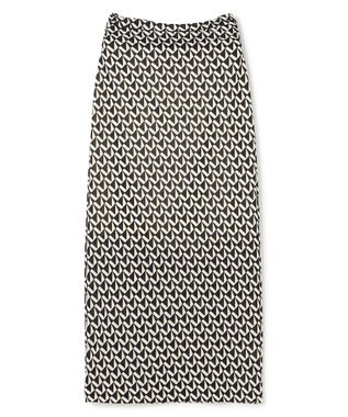 BEIGE， 【洗える】MODESTO / ジャージーストレッチIラインロングスカート Monotone