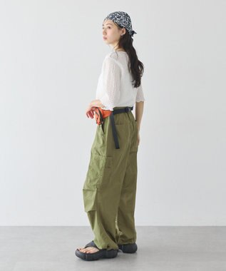 earth music&ecology ランダムヨウリュウカットプルオーバー Off White