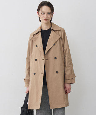 ICB L 【先行予約・2WAY仕様】メモリーストレッチタフタ トレンチコート