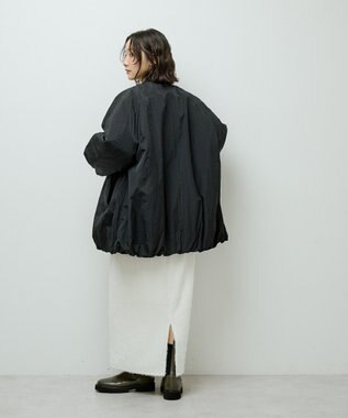 Green Parks ミディ丈ディフォームＭＡ－１ Black