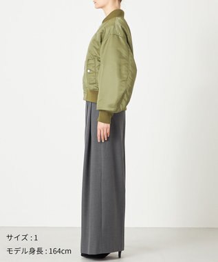 NAVE 【Nave】ファーカラーMA-1 カーキ系