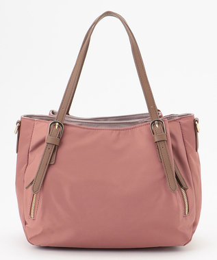 LA BAGAGERIE 【MONICA】ナイロン2WAYトートバッグ Sサイズ ピンク