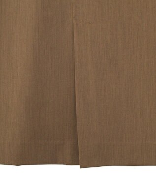 YECCA VECCA ドライタッチナロースカート Brown