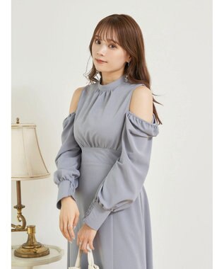 earth music&ecology ２ＷＡＹショルダーワンピース Blue