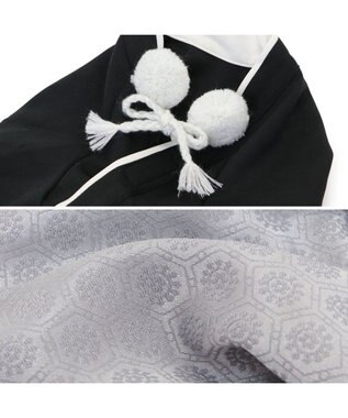 PET PARADISE ペットパラダイス 金糸紋付き袴 小型犬 黒