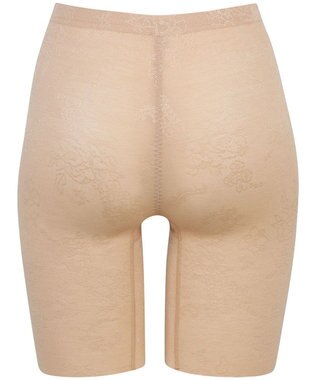 WACOAL ガードル ロング丈 【EverChic】 綿混メッシュ生地(本体) 通気性(本体) ほどよくおなか押さえ フリーカッティング仕様(裾) レディース GRC430 /ワコール カラシ