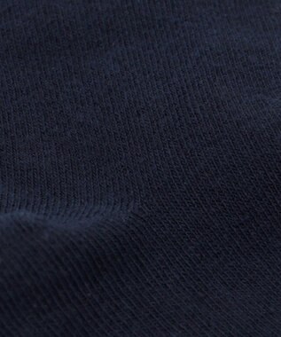 ANY KIDS リボン刺繍ハイソックス ネイビー