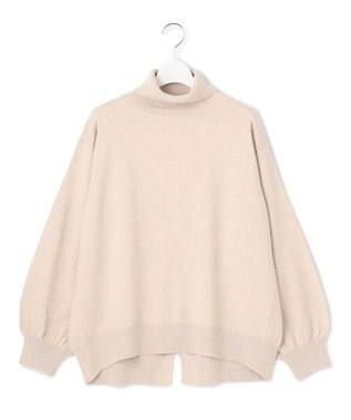 J.PRESS YORK STREET 【WOMEN】ANTI PILLING WOOL ロールネックニット アイボリー系