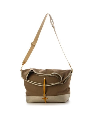 UNBILLION ペルケ perche / 姫路レザー×パラフィンキャンバス2wayトートL