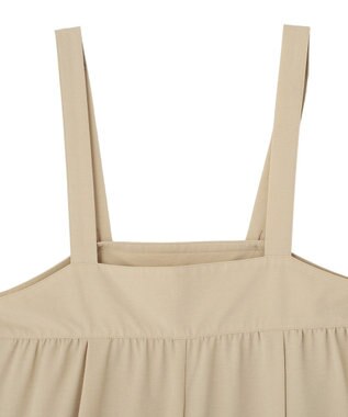 Green Parks スカーチョサロペット Beige