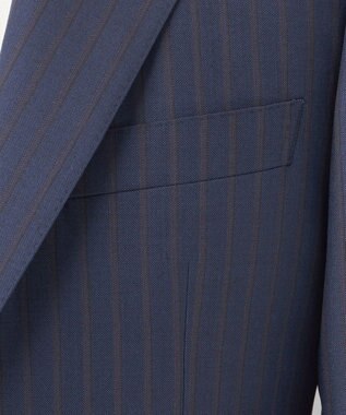 GOTAIRIKU 【DORMEUIL】AMADEUS365 スーツ（ネイビーストライプ） ネイビー系1