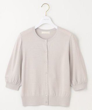 ANY SIS 【接触冷感 / UVケア】ハーフスリーブ カーディガン アイスグレー