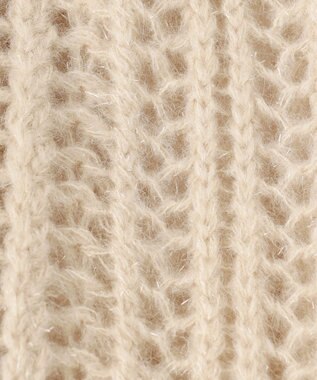 uncrave フィラメントモヘアニット プルオーバー ベージュ