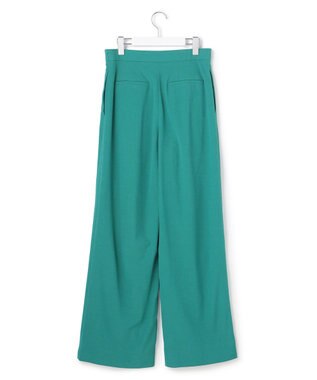 ICB L 【先行予約】Ry/Liバイオストレッチ ワイドパンツ エメラルド