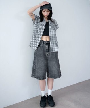 WEGO デニムハーフパンツ ブラックその他