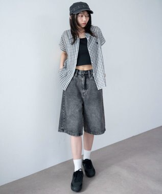 WEGO デニムハーフパンツ ブラックその他