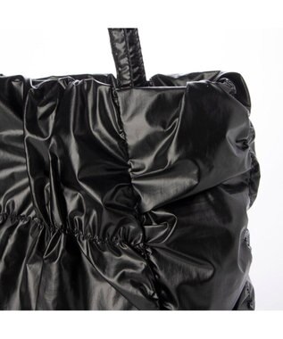 UNBILLION カシュカシュ cachecache / シャーリングトートバッグ ブラック