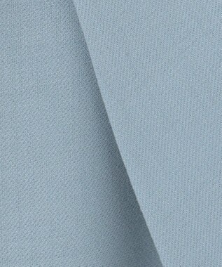 ICB L ウール2WAYストレッチ ダブルブレストジャケット ブルーシェイド系