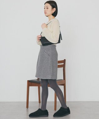 AMERICAN HOLIC 甘編みキャミカーディガンセット Ivory