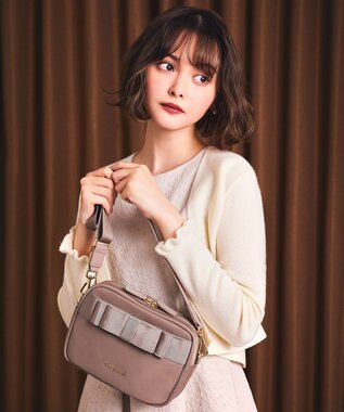 撥水】NOBLE RIBBON CAMERABAG バッグ / TOCCA | ファッション通販