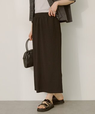 AMERICAN HOLIC シャーリングナロースカート Black