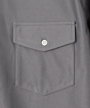 J.PRESS MEN KANEMASA KNITTING デニムジャージ シャツ ライトグレー系