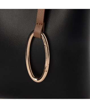 UNBILLION カシュカシュ cachecache / テクスチャーミックスミニショルダー ブラックミックス