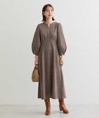 Green Parks ・ＥＬＥＮＣＡＲＥ　ＤＵＥ　スエードポンチタックワンヒ Gray Beige