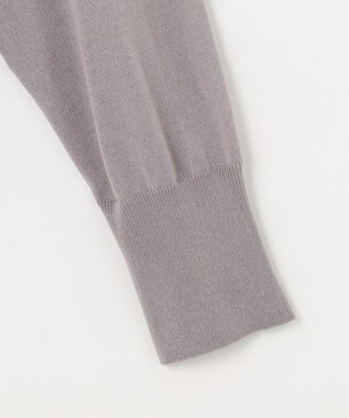 ANY 【2SET】ニットツインセット（半袖ニット＋Vネックカーデ） ライトグレー