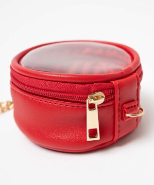 WEGO 【痛バ＆推し活グッズ】カラフルマルチミニポーチ レッド