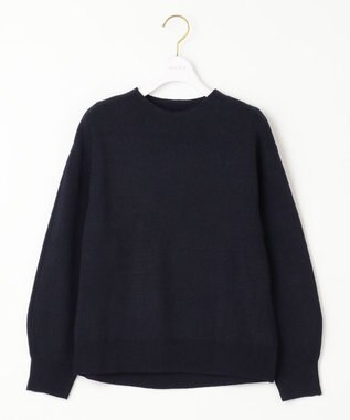 ANY SIS 【洗える】彩色兼美 ニット ネイビー