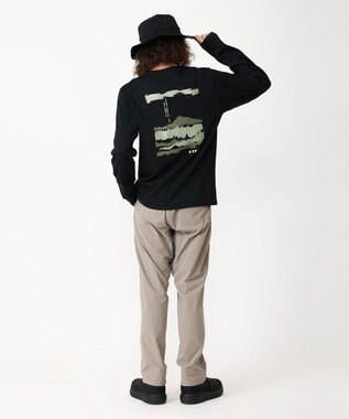 Columbia Columbia/ プラネタリーポイントロングスリーブグラフィックティー /コロンビア Black、 Painterly Plains