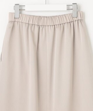 自由区 【XSサイズ～/洗える】チンツサテンタンブラー ナロースカート ベージュ系