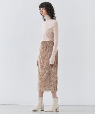 BEIGE， KOCHIA / ファージャカードIラインスカート Beige