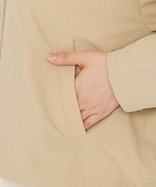 uncrave スムースタフタ パディングジャケット（uncrave STANDARD） ベージュ