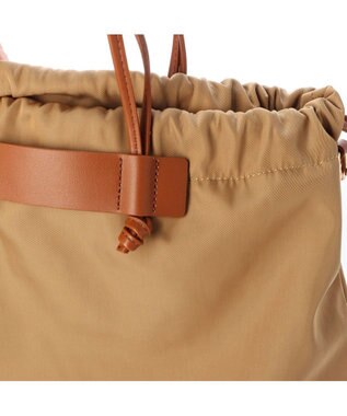 UNBILLION kakatoo ナイロンドローストリング3wayトートバッグ ベージュ