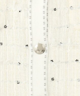 TOCCA 【八木アリサさん着用】FLOWER HIDE AND SEEK ニットジャケット アイボリー系