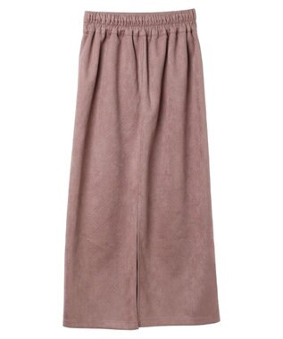 Green Parks ・ＥＬＥＮＣＡＲＥ　ＤＵＥ　エンボスナロースカート Pink